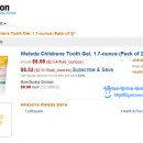 [아마존] Amazon.com 웰레다 유기농 어린이치약 Weleda Childrens Tooth Gel, 1.7-ounce (Pack of 2) 2개 $8.98 이미지