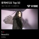 양준일 신곡 Beautiful, Vibe 뮤비 1위 인별 자랑 이미지