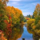 핀란드 작은마을 이미지