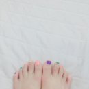 안양젤네일 안양네일아트샵 '엠블랑네일'에서 귀여운 패디했어욤