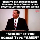 Jesus is the only solution [Mike Pompeo, CIA Directer] 이미지
