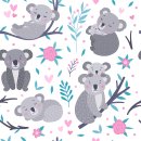 koala family illustrations 이미지