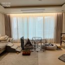 사하구-34 | 데코인홈 부산 사하 힐스테이트 34평 A, 세미암막부터 100% 암막커튼까지 (시공후기)