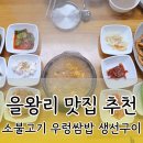 우렁신랑 | 을왕리 맛집 제대로 아는 사람만 가는 집 소불고기 우렁쌈밥 후기