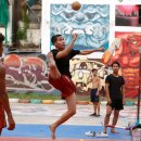 공중(구기) 스포츠 종목 세팍타크로 이미지