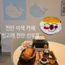 천안 이색 카페 -빙고래 천안 신부점 아이와 가기 좋은 디저트 맛집