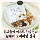 산과들에 베스트 한줌견과 원데이 오리지널 견과류 후기