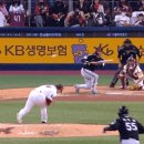 KBO 플레이오프 역사에 남을 역대급 수비.gif 이미지