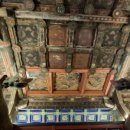 신흥사 구 대웅전 단청반자 이미지