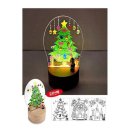 원목 트리 led무드등 이미지