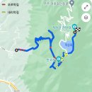 전북 무주군 적상산 향로봉 (서창공원지킴터-장도바위-적상산성-향로봉-적상산-안렴대-안국사-적상호-주차장) gpx [참고용] 이미지