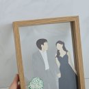 옐디자인 | 드로잉 액자 토퍼: 잊지 못할 순간을 예술로, 옐이네 공방 후기