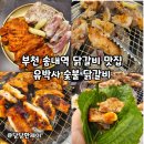 부천 송내역맛집 상동닭갈비, 유박사숯불닭갈비