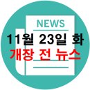11월 23일 화요일 개장 전 주식 자료