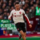 플로리안 비르츠, 웨스트햄전 칼스버그 POTM 이미지