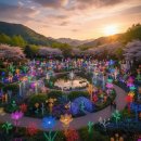 꿈의 향연-2007 | 아침고요수목원 오색별빛정원전, 올해가 달랐다