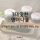 맛찬가지 | 고기의 풍미를 완성하는 전통의 맛, 3대맛찬 산마늘지 명이나물 명이절임 혜택 정리