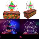 LED조명 아크릴 공예 이미지