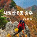 나곡초교입구 삼거리(상가쪽) | 내장산 8봉 종주 단풍 절정 가을 등산 코스