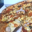 도미노피자 동인천역점 | 토요일 아점으로 맛나는 도미노피자 치즈가든 칠리핫도그엣지 추가 냠냠~^^