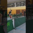 독일 어린이 탁구선수 포핸드 서브리시브 연습 영상 이미지