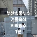 삼화페인트공사 | 부산빗물누수 건물 외벽방수, 옥상방수공사로 누수 해결한 후기 1탄(페인트제거/균열보수)