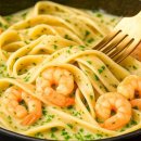 Best Italian Restaurant Creamy Shrimp Pasta 이미지