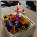 숲골 | [시흥 은행동 케이크] 시어머니 생신 성공적! 라이스디노 식용꽃다발 쌀케이크 후기
