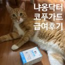 (주)이엘티사이언스 | 냐옹닥터 코푸가드 고양이 기관지 영양제 급여 후기
