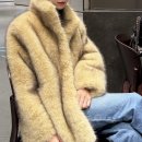 풍성세탁소 | 여자 겨울 퍼 추천 오브오브 부쉬 퍼자켓 옐로우 내돈내산 후기 및 퍼자켓 코디