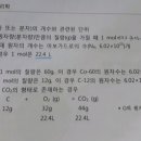 너무 기초지만..ㅠ 1mol정의.. 이미지