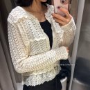 868 | [자라 ZARA]가을 신상 입어보기. 로맨틱 셔닐 재킷 5063/868/712 후기