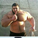 175kg 이란의 괴물 남자, 거대한 실존 헐크 이미지