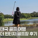 그린 | 태국 골프여행 방콕 더 빈티지 골프장 유리알 그린 후기