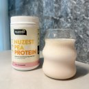 산딸기 | 신세계백화점강남점 단백질쉐이크 추천 뉴제스트nuzest 프로틴 산딸기맛 후기