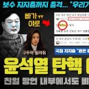 국민의 힘 분열!! "국민 앞에 사죄해라"... 비윤계 직격!! 매국노 언급하며 지지층까지 손절 시작;;; 드디어 탄핵 국면 시작인가? 이미지