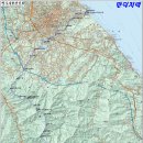 만덕지맥(삽당령-분기점:두리봉-만덕산-칠성산-65번고속도로-7번국도-합수점)사진 이미지