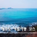 제주도 3박4일 커플여행 코스