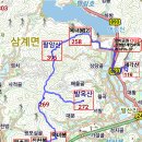 복호등(171m) 진천봉(179) 옥녀봉(205) 발옥산(272) 팔암산(395) 옥녀봉[2](258)제각산(116) /전남장성 이미지