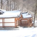 강원 홍천 삼봉 자연휴양림 권대감 숙박 후기, 올해 마지막 눈 구경