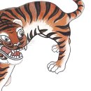 팥죽할머니와 호랑이 이미지