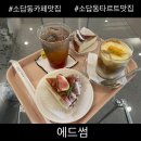 내일에드 | 창원 소답동 타르트 디저트 맛집 에드썸 카페 후기