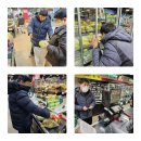 겨울 대표 간식은 이거죠~ 거기에 살짝 매콤한 것을 곁들여서~(야채쫄면/군고구마) 이미지