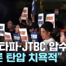 ﻿'尹 수사무마 의혹 보도' 뉴스타파·JTBC 압수수색..."정치 검찰" 반발 / YTN 이미지