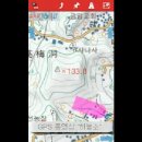 안드로이드 핸드폰의 실제 오럭스 맵 GPS의 녹화 화면 소개[강좌용] 이미지