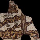 마다바 지도(Madaba Map)-가장 오래된 성지 지도 이미지