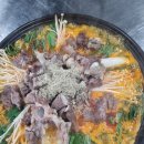 산장약수터흑염소 | 함안맛집 [여항산산장] 겨울 보양식 흑염소전골 향어회 푸짐한 한상 후기