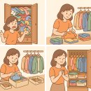 실전 꿀팁 정리수납 이미지