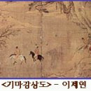 회화-산수도의 역사, 고려시대 조선시대 산수화를 그린 화가 이미지