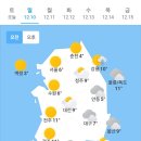 오늘의 날씨🌞☔️☃️, 2023년 12월 10일 일요일 이미지